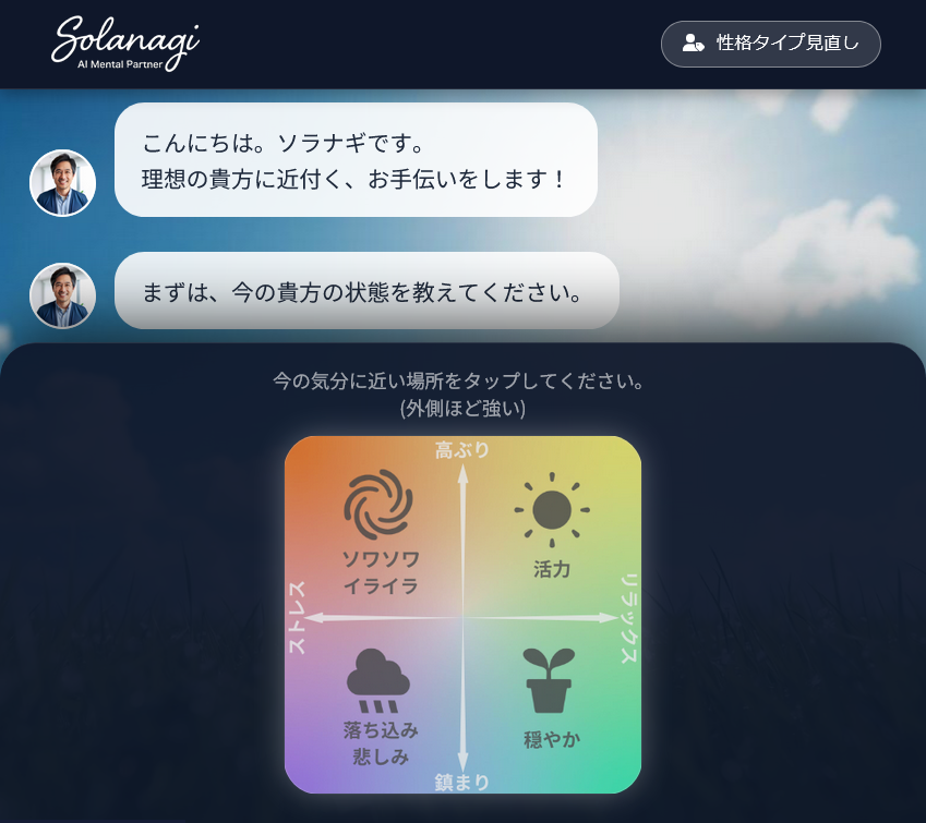 直感的な入力画面